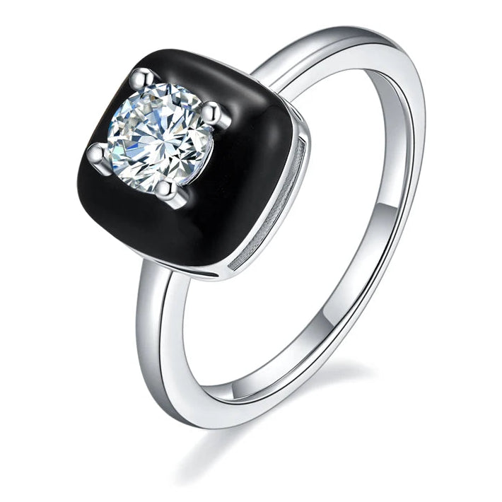 Retro Charm Silver Ring