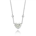 Heart-Shaped Aquamarine Pendant