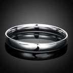 Smooth Silver Bracelet Bangle