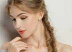 Pearl Stud Silver Earrings