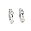 Equestrian Charm Silver Earrings