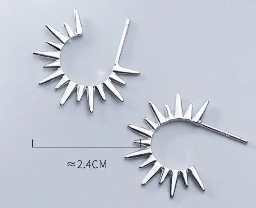 Starlight Silver Earrings