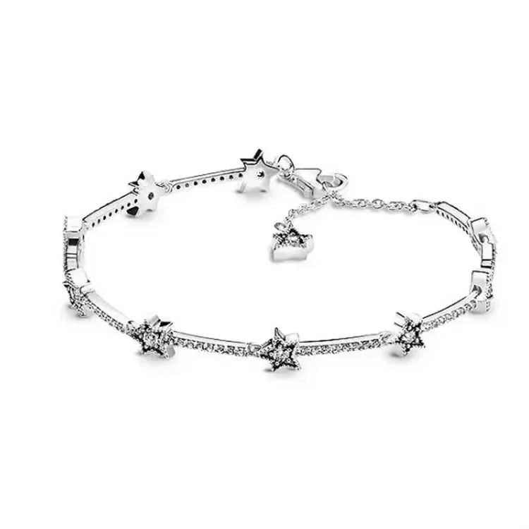 Rose Flash Silver Bracelet