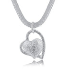 Pure Heart Silver Necklace