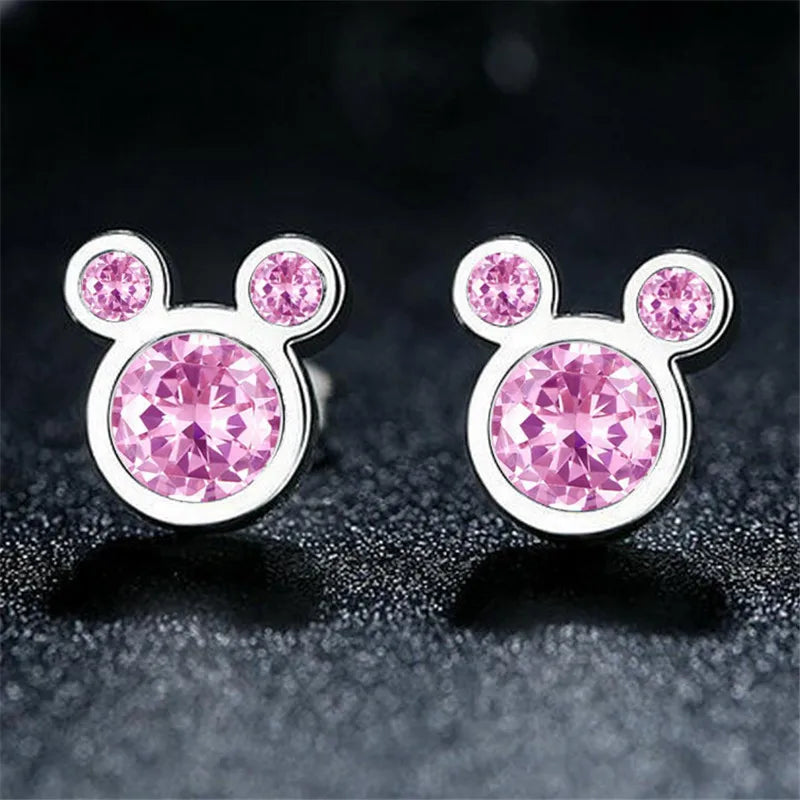 Gold Plated Zircon Earrings