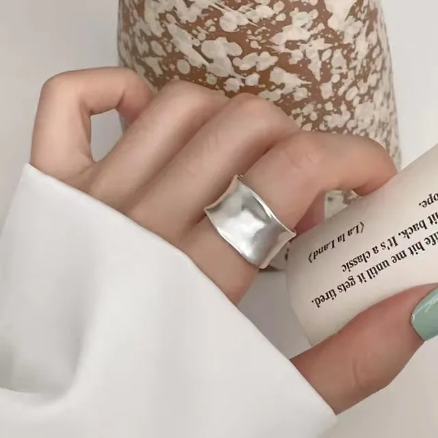 Heritage Open Silver Ring