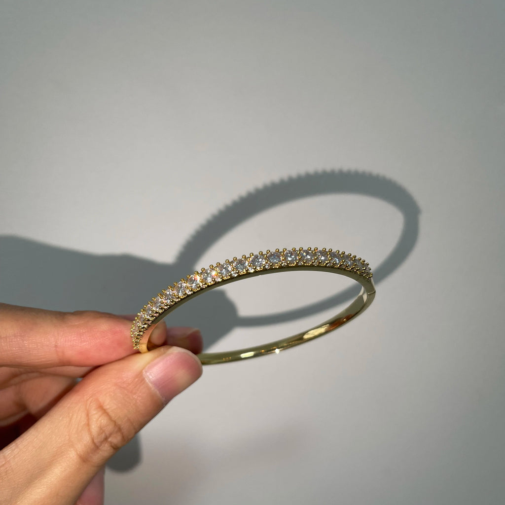 Minimalist Smooth Silver Bracelet