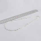 Charms Beads Silver Necklace