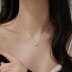 Pearl Bead Silver Choker