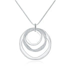 Bohemian Triple Circle Necklace