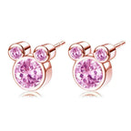 Gold Plated Zircon Earrings
