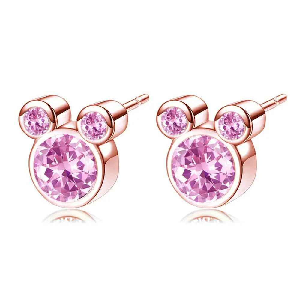 Gold Plated Zircon Earrings