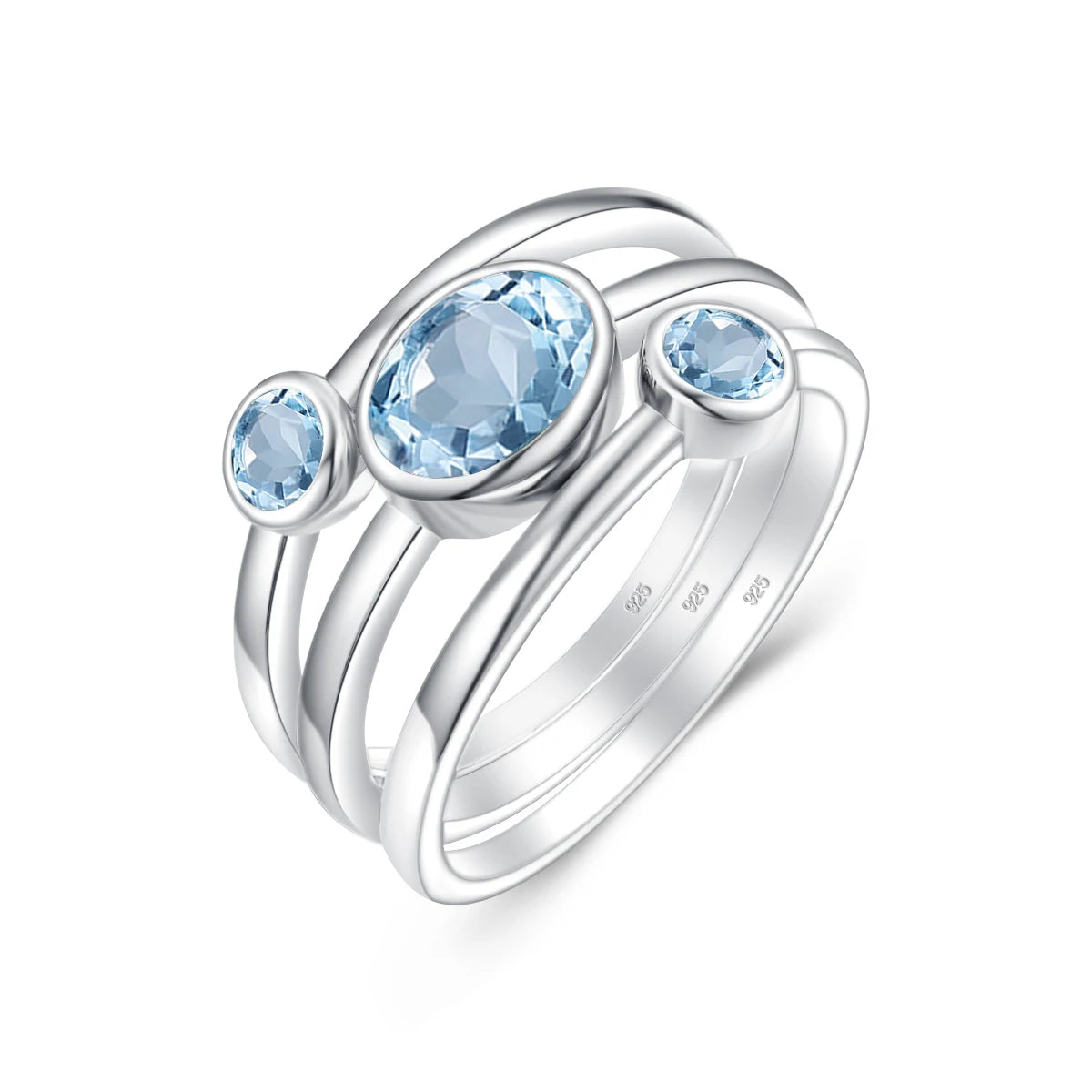 Mystic Rainbow Topaz Ring