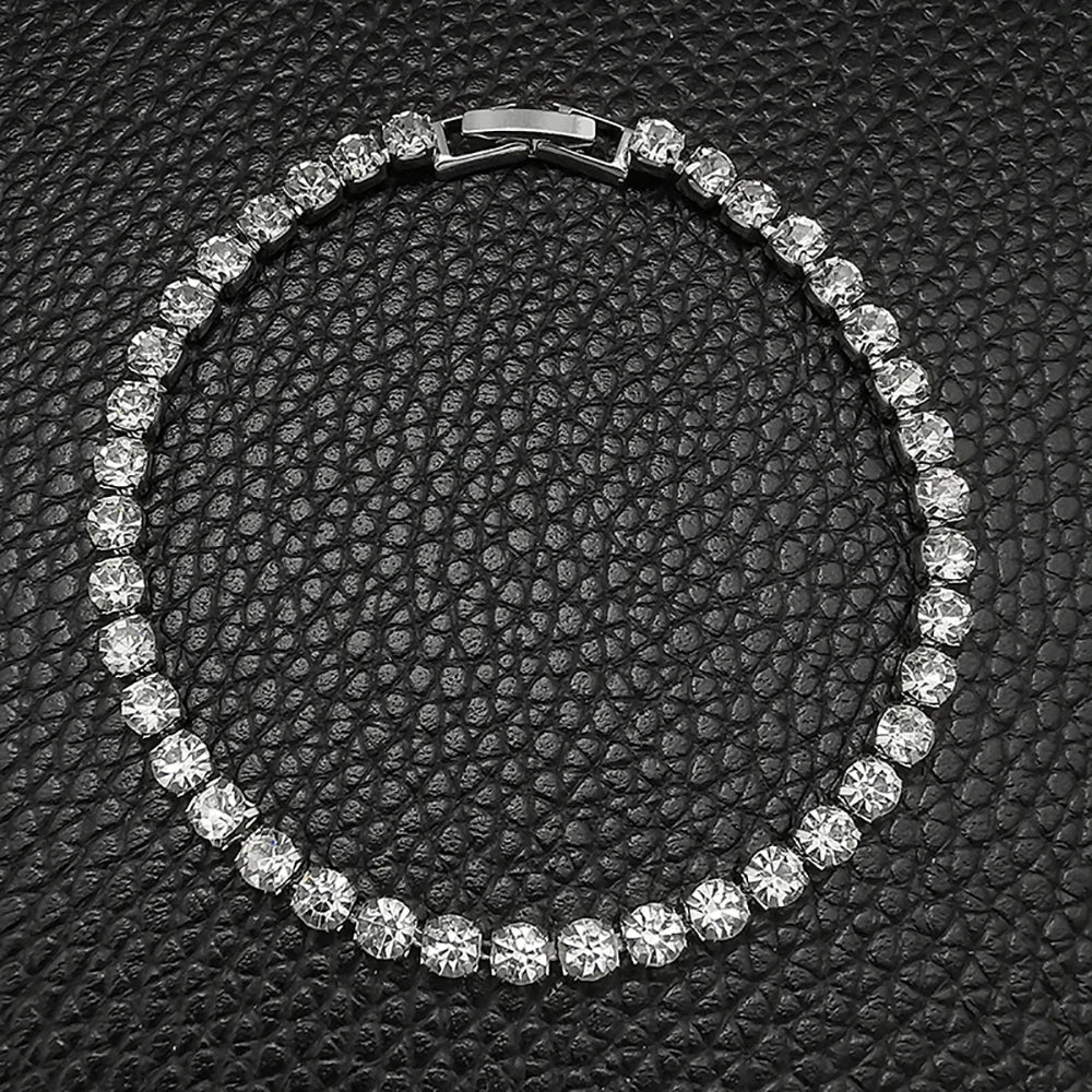 Princess Bangle Silver Bracelet