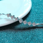 Moissanite Silver Bracelet