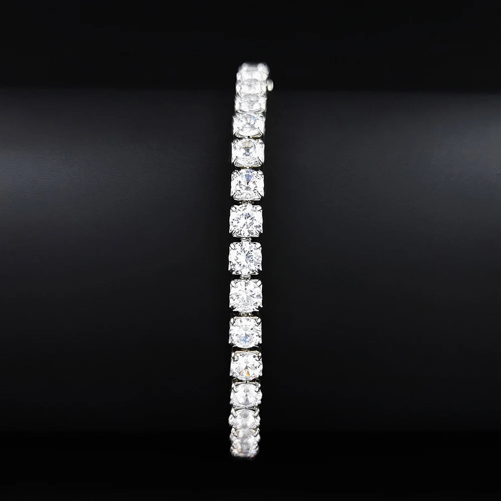 Princess Bangle Silver Bracelet