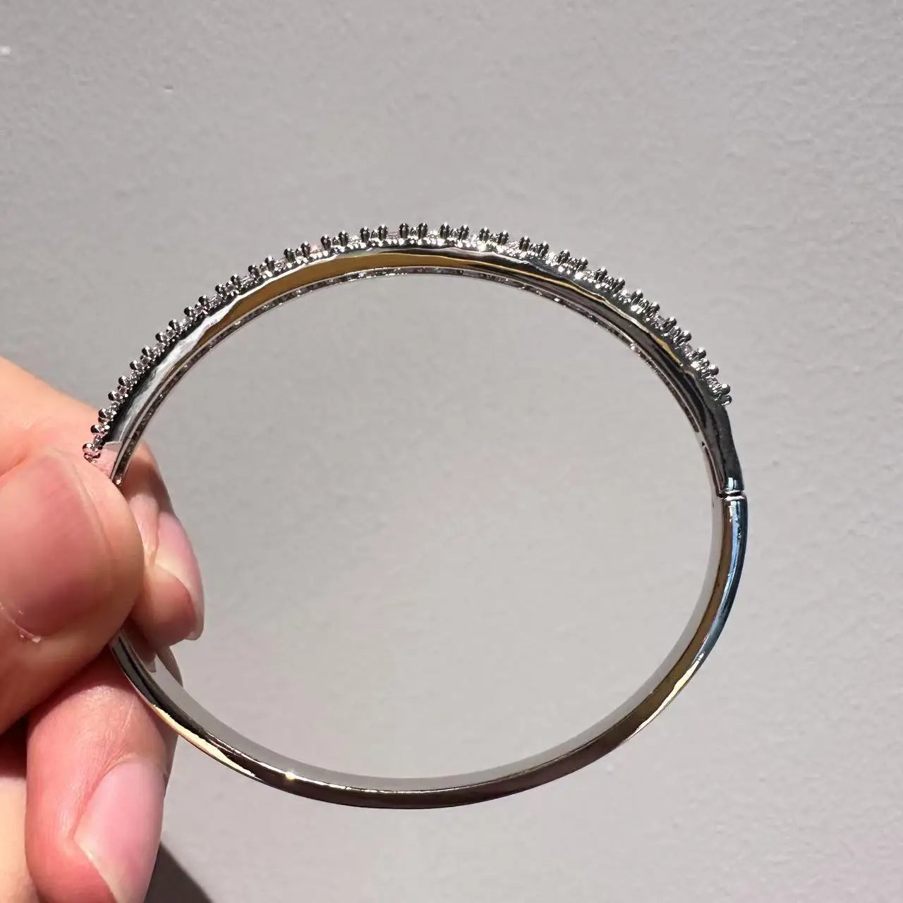 Minimalist Smooth Silver Bracelet