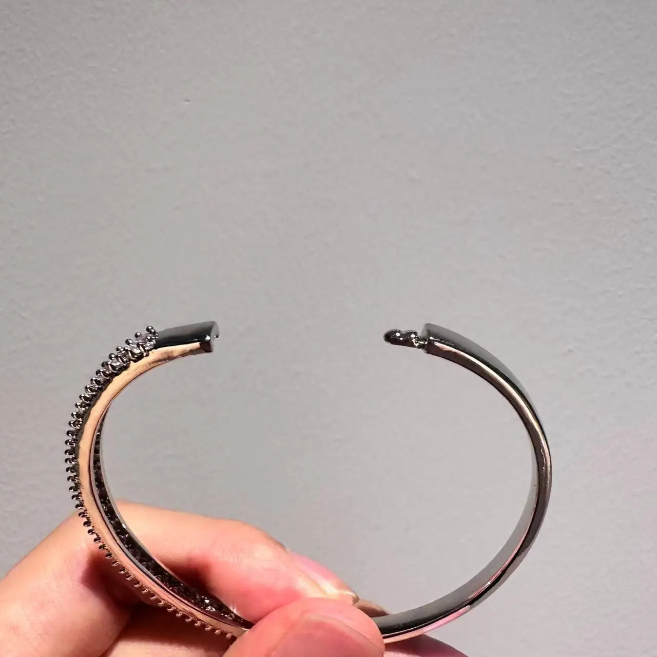 Minimalist Smooth Silver Bracelet