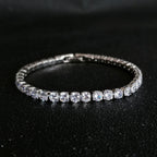 Princess Bangle Silver Bracelet