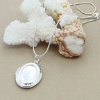 Photo Locket Silver Necklace