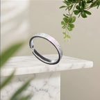 Orbit Matte Silver Ring