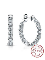 Minimal Glow Silver Studs