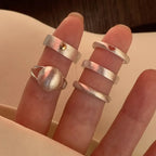 Orbit Matte Silver Ring