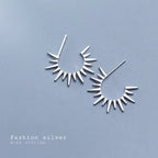 Starlight Silver Earrings