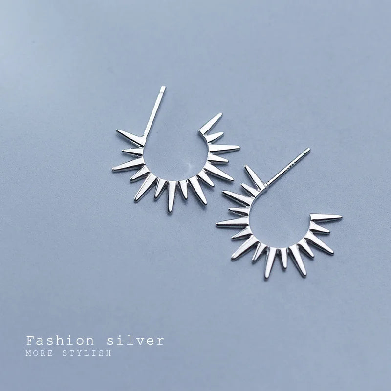 Starlight Silver Earrings